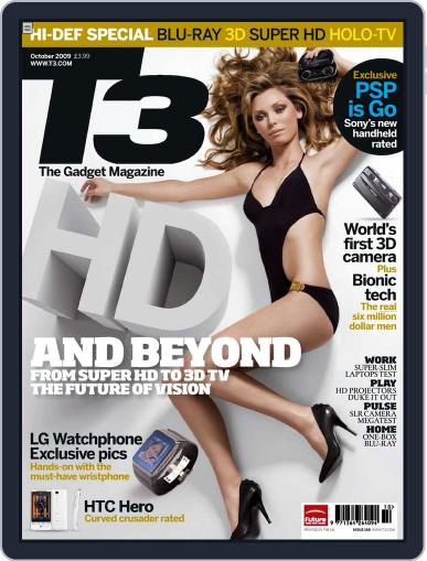 T3 August 19th, 2009 Digital Back Issue Cover