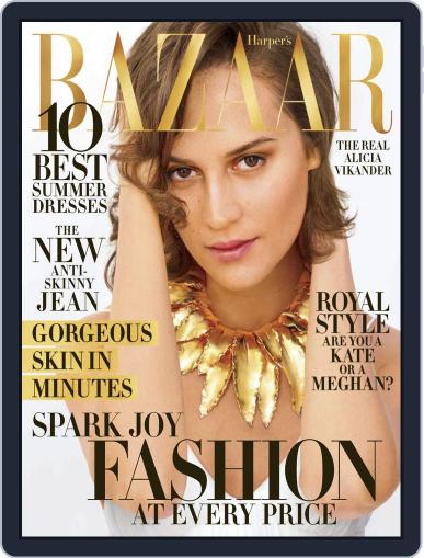 Harper's Bazaar April 1st, 2019 Digital Back Issue Cover