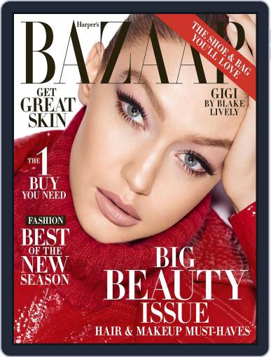 Harper's Bazaar May 1st, 2018 Digital Back Issue Cover