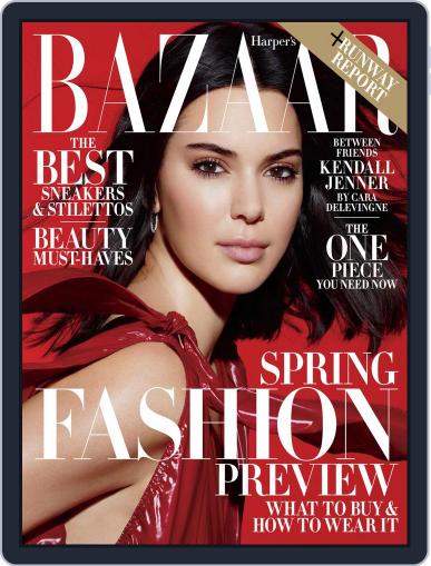 Harper's Bazaar February 1st, 2018 Digital Back Issue Cover