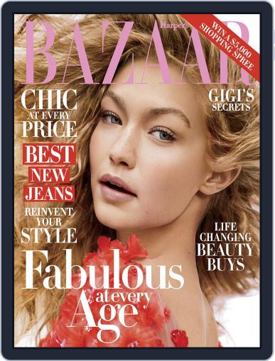 Harper's Bazaar October 1st, 2016 Digital Back Issue Cover