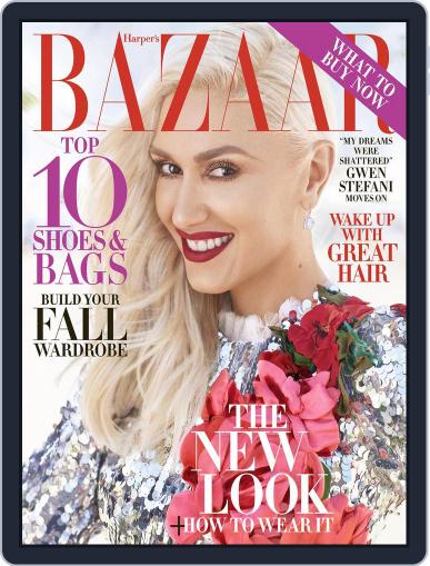 Harper's Bazaar August 1st, 2016 Digital Back Issue Cover