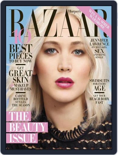 Harper's Bazaar May 1st, 2016 Digital Back Issue Cover