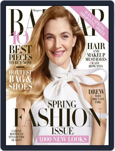 Harper's Bazaar March 1st, 2016 Digital Back Issue Cover