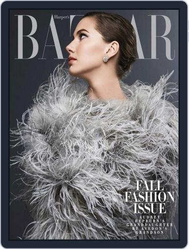 Harper's Bazaar August 12th, 2014 Digital Back Issue Cover