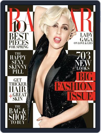 Harper's Bazaar February 11th, 2014 Digital Back Issue Cover