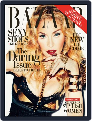 Harper's Bazaar October 17th, 2013 Digital Back Issue Cover