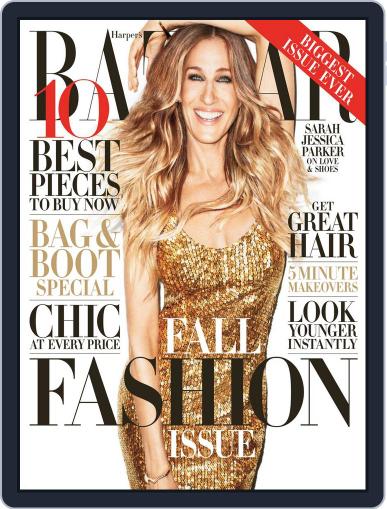Harper's Bazaar August 15th, 2013 Digital Back Issue Cover