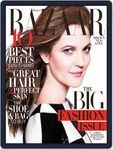 Harper's Bazaar February 7th, 2013 Digital Back Issue Cover