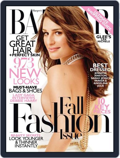 Harper's Bazaar August 23rd, 2011 Digital Back Issue Cover