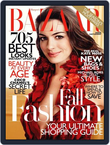 Harper's Bazaar July 12th, 2011 Digital Back Issue Cover