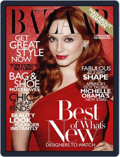 Harper's Bazaar October 26th, 2010 Digital Back Issue Cover