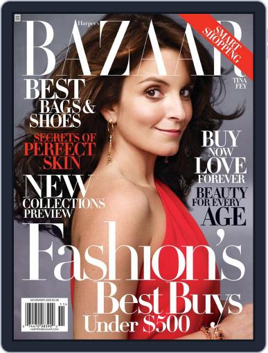 Harper's Bazaar October 20th, 2009 Digital Back Issue Cover