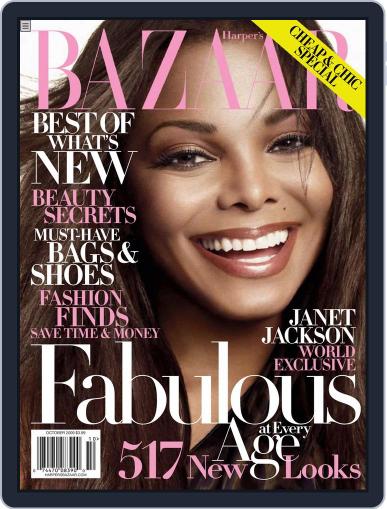 Harper's Bazaar September 22nd, 2009 Digital Back Issue Cover