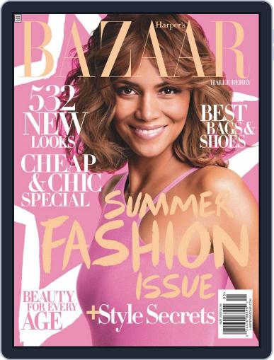 Harper's Bazaar April 21st, 2009 Digital Back Issue Cover