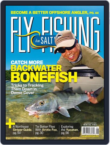 Fly Fishing In Salt Waters June 19th, 2010 Digital Back Issue Cover