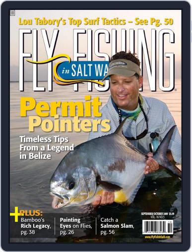 Fly Fishing In Salt Waters September 1st, 2009 Digital Back Issue Cover