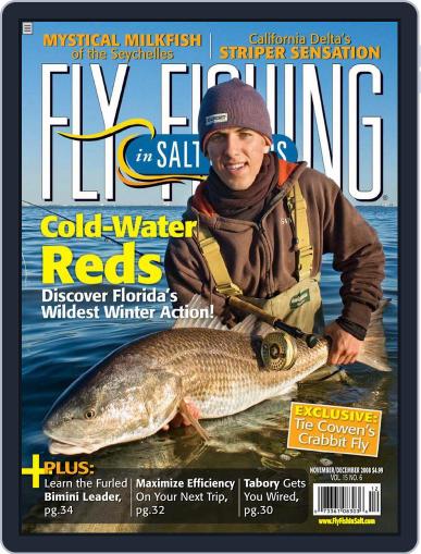 Fly Fishing In Salt Waters October 14th, 2008 Digital Back Issue Cover