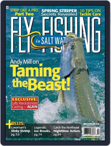 Fly Fishing In Salt Waters April 18th, 2008 Digital Back Issue Cover