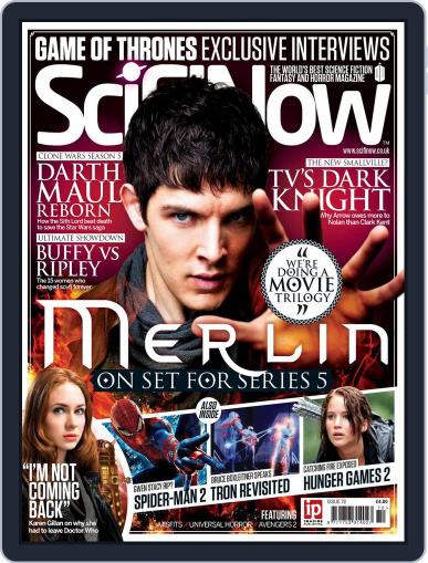 SciFi Now September 25th, 2012 Digital Back Issue Cover