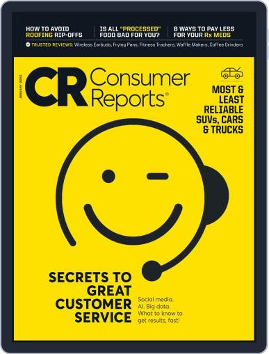 Consumer Reports January 1st, 2020 Digital Back Issue Cover