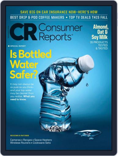 Consumer Reports November 1st, 2019 Digital Back Issue Cover