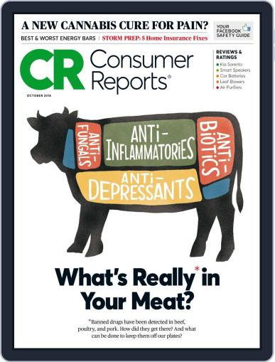 Consumer Reports October 1st, 2018 Digital Back Issue Cover