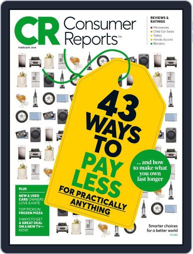 Consumer Reports February 1st, 2018 Digital Back Issue Cover