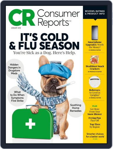 Consumer Reports January 1st, 2018 Digital Back Issue Cover