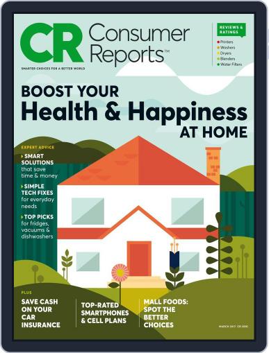 Consumer Reports February 2nd, 2017 Digital Back Issue Cover