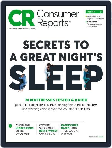 Consumer Reports December 29th, 2016 Digital Back Issue Cover