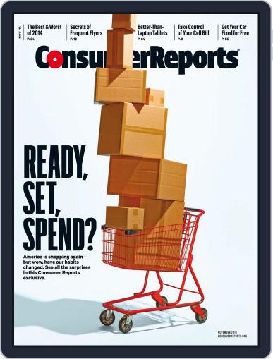 Consumer Reports November 1st, 2014 Digital Back Issue Cover