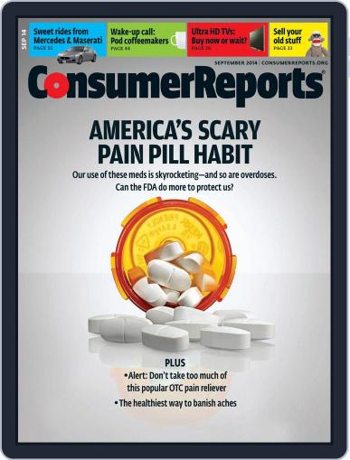 Consumer Reports September 1st, 2014 Digital Back Issue Cover