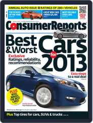 Consumer Reports (Digital) Subscription                    April 1st, 2013 Issue
