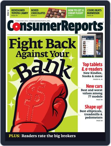 Consumer Reports January 3rd, 2012 Digital Back Issue Cover