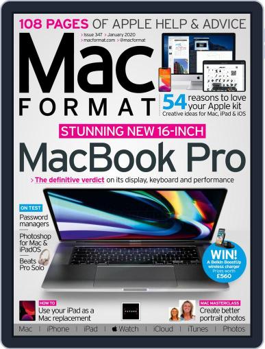 MacFormat January 1st, 2020 Digital Back Issue Cover