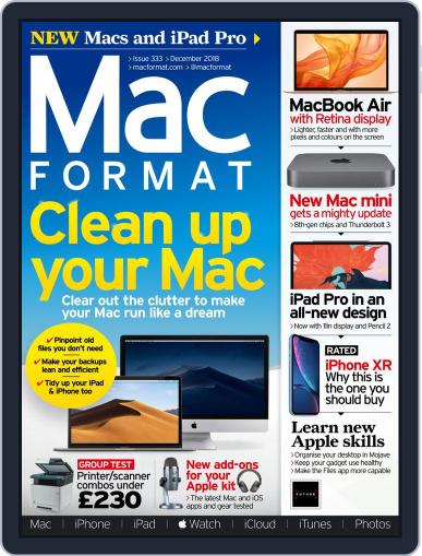 MacFormat December 1st, 2018 Digital Back Issue Cover