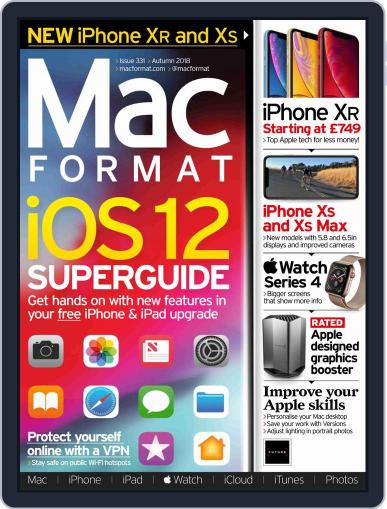 MacFormat September 18th, 2018 Digital Back Issue Cover
