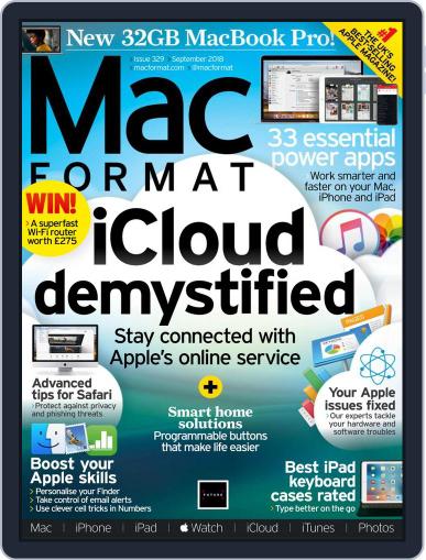 MacFormat July 31st, 2018 Digital Back Issue Cover