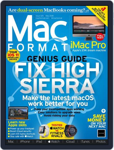 MacFormat May 1st, 2018 Digital Back Issue Cover