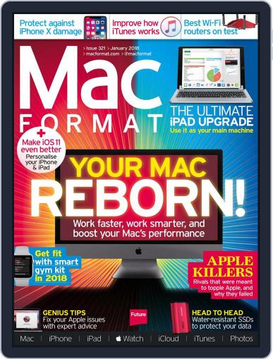 MacFormat January 1st, 2018 Digital Back Issue Cover