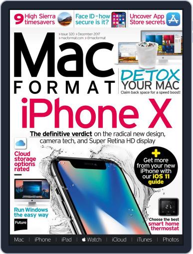 MacFormat December 1st, 2017 Digital Back Issue Cover