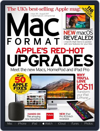 MacFormat August 1st, 2017 Digital Back Issue Cover