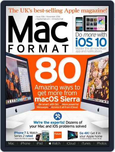 MacFormat November 1st, 2016 Digital Back Issue Cover