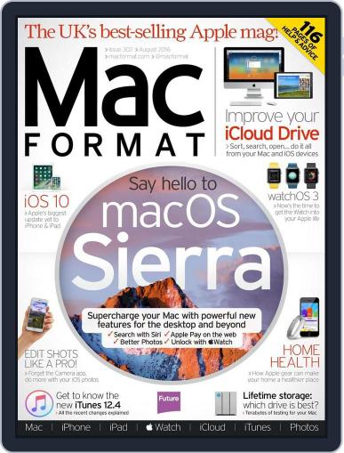 MacFormat July 5th, 2016 Digital Back Issue Cover