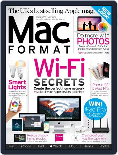 MacFormat May 1st, 2016 Digital Back Issue Cover