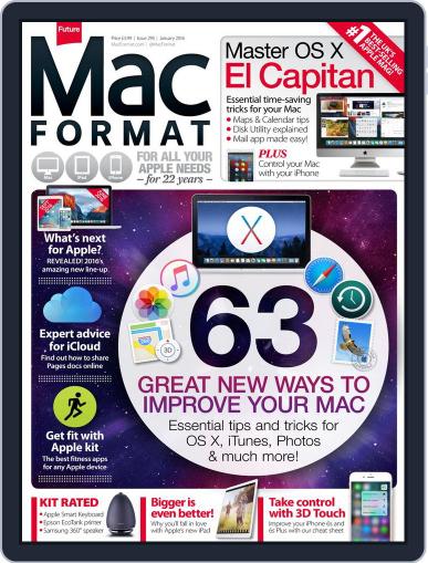 MacFormat January 1st, 2016 Digital Back Issue Cover