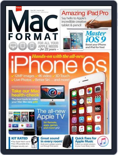 MacFormat September 28th, 2015 Digital Back Issue Cover