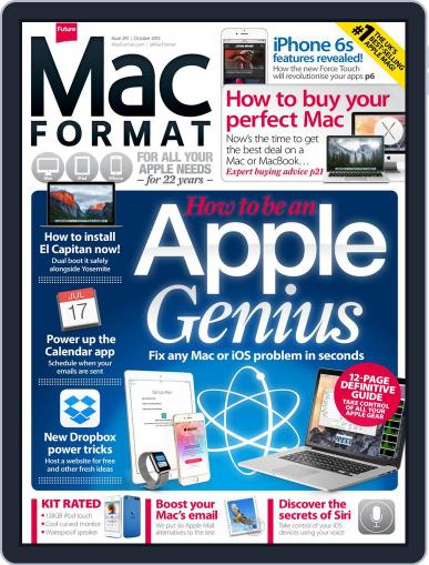 MacFormat September 1st, 2015 Digital Back Issue Cover