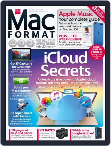 MacFormat August 3rd, 2015 Digital Back Issue Cover